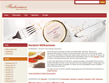 Tablet Screenshot of gourmetsenf.at